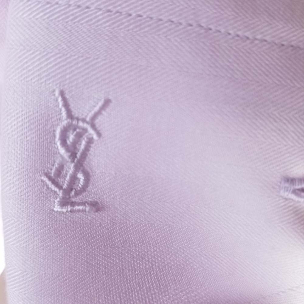 Yves Saint Laurent Pour Homme Long Sleeve Sz 17 - image 5